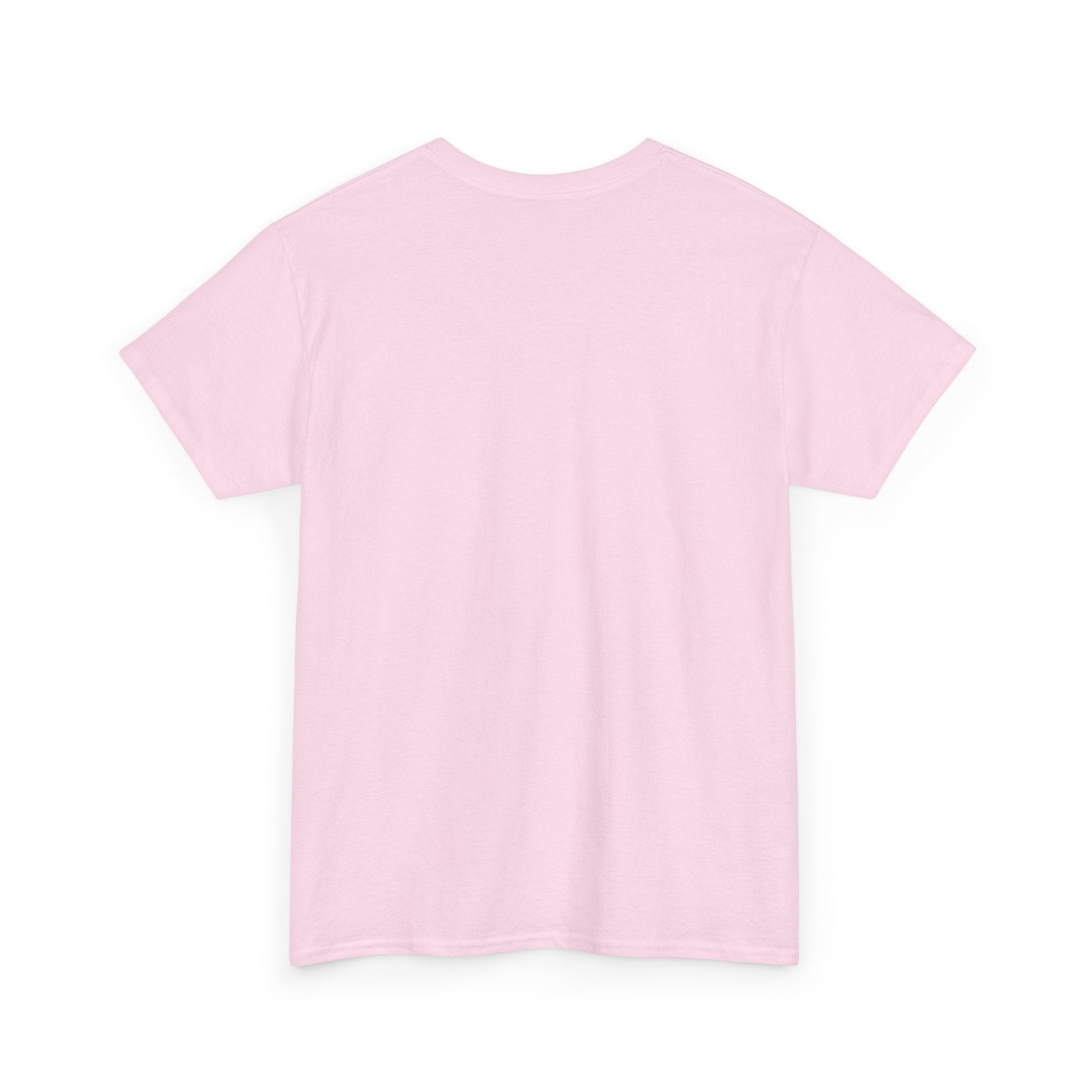 Happy Flower Unisex Heavy Cotton Tee – Cute Smiley Graphic Shirt, Nature Lover Gift, Casual Summer Style, Festival & Everyday Wear