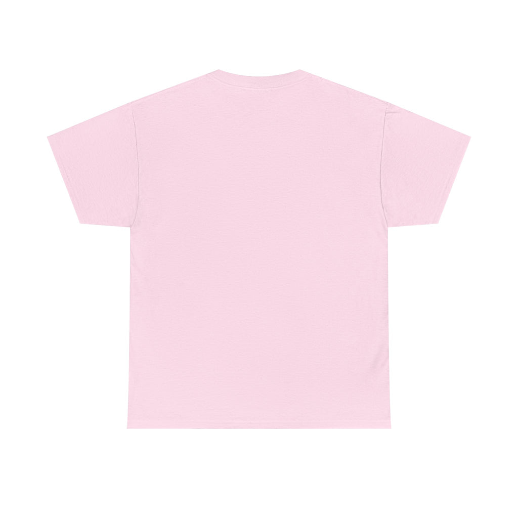Happy Flower Unisex Heavy Cotton Tee – Cute Smiley Graphic Shirt, Nature Lover Gift, Casual Summer Style, Festival & Everyday Wear