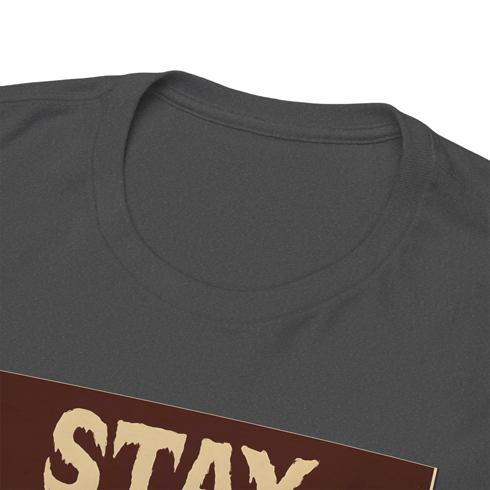 Stay Creepy Unisex Heavy Cotton Tee | Vintage Skeleton Halloween Shirt, Spooky Fall Fashion Gift