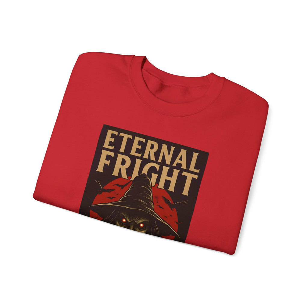 Eternal Fright Crewneck Sweatshirt | Unisex Halloween Sweater, Cozy Fall Fashion, Spooky Trick or Treat Gift