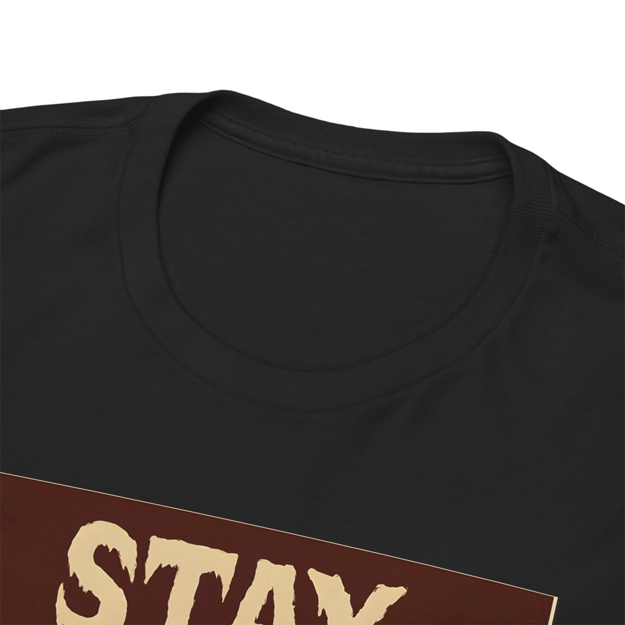 Stay Creepy Unisex Heavy Cotton Tee | Vintage Skeleton Halloween Shirt, Spooky Fall Fashion Gift