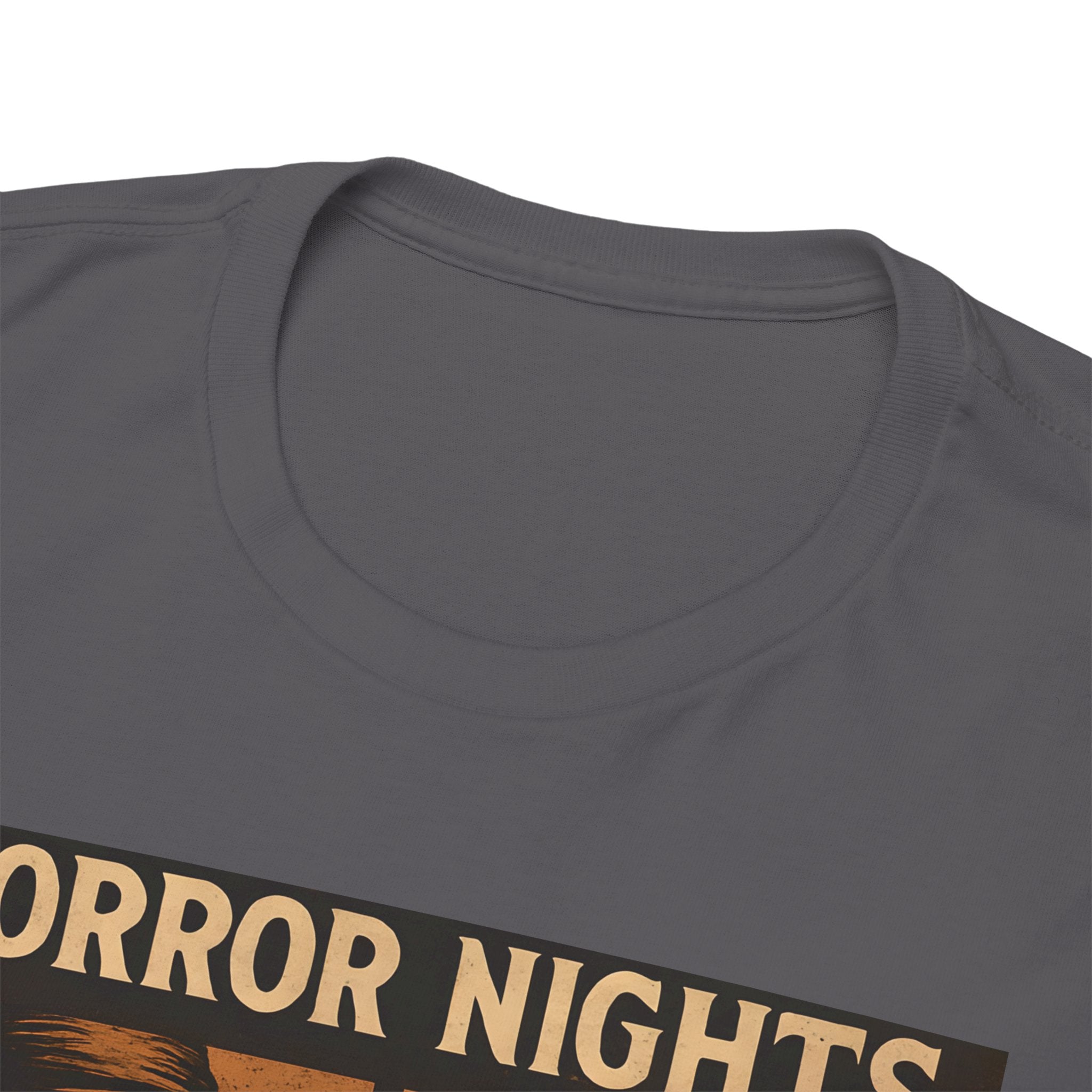 Unisex Halloween Horror Nights Tee – Spooky Graphic Shirt, Horror Movie Fan T-Shirt, October Fest Apparel, Trick or Treat Casual Wear