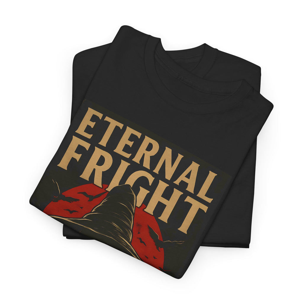 Halloween Graphic Tee | Eternal Fright Unisex Costume Shirt, Spooky Trick or Treat Top, Fall Festive Wear