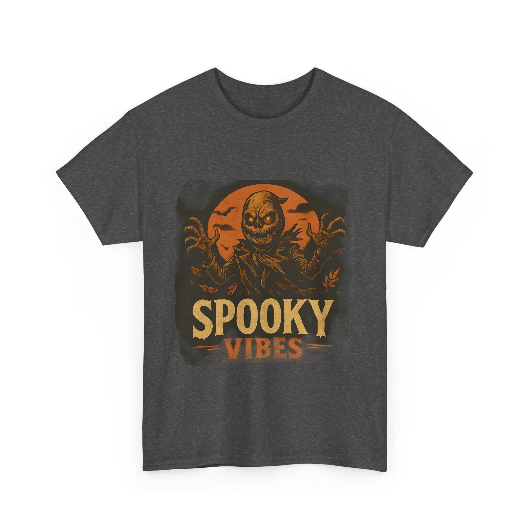 Spooky Vibes Halloween Tee | Unisex Graphic Cotton Shirt