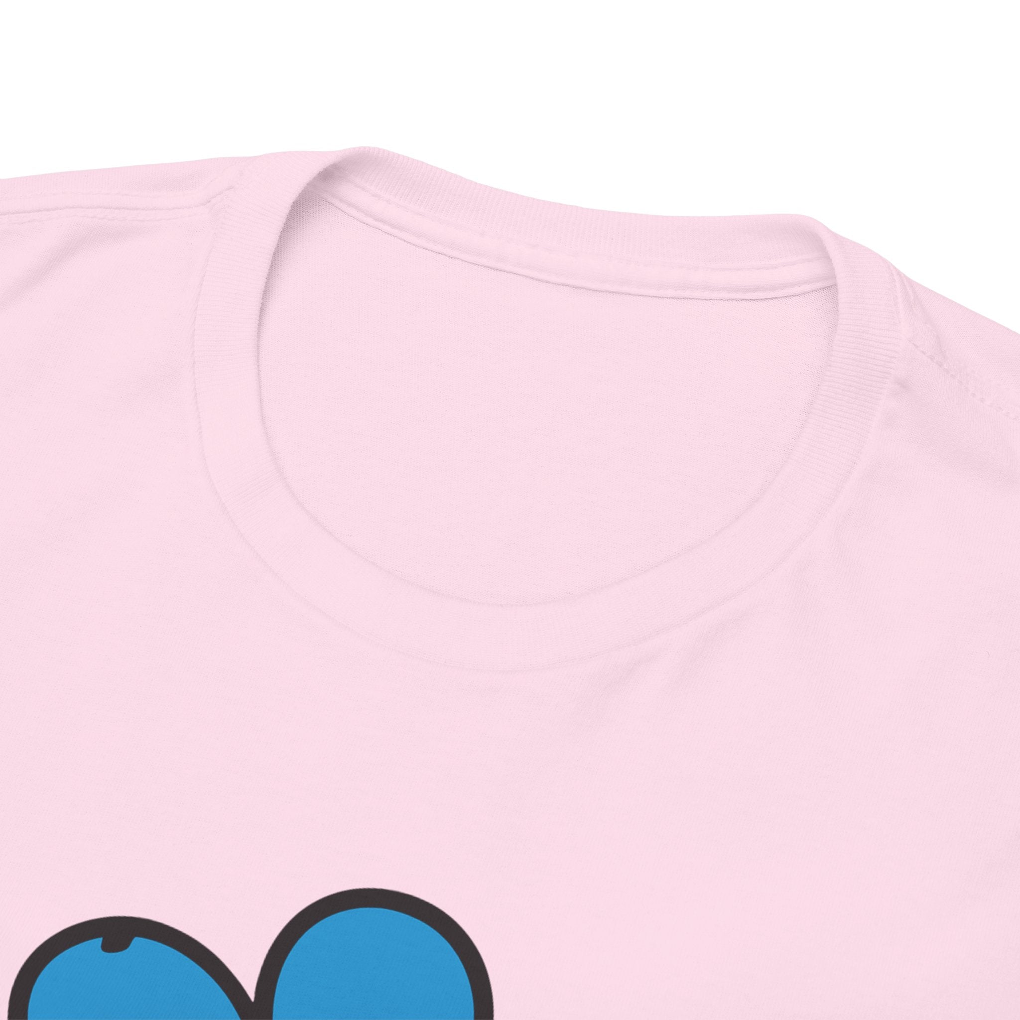 Happy Flower Unisex Heavy Cotton Tee – Cute Smiley Graphic Shirt, Nature Lover Gift, Casual Summer Style, Festival & Everyday Wear