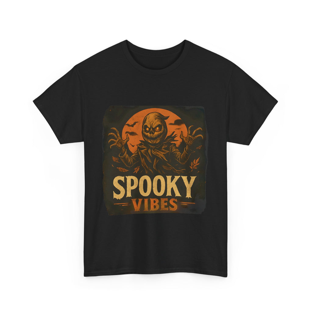 Spooky Vibes Halloween Tee | Unisex Graphic Cotton Shirt