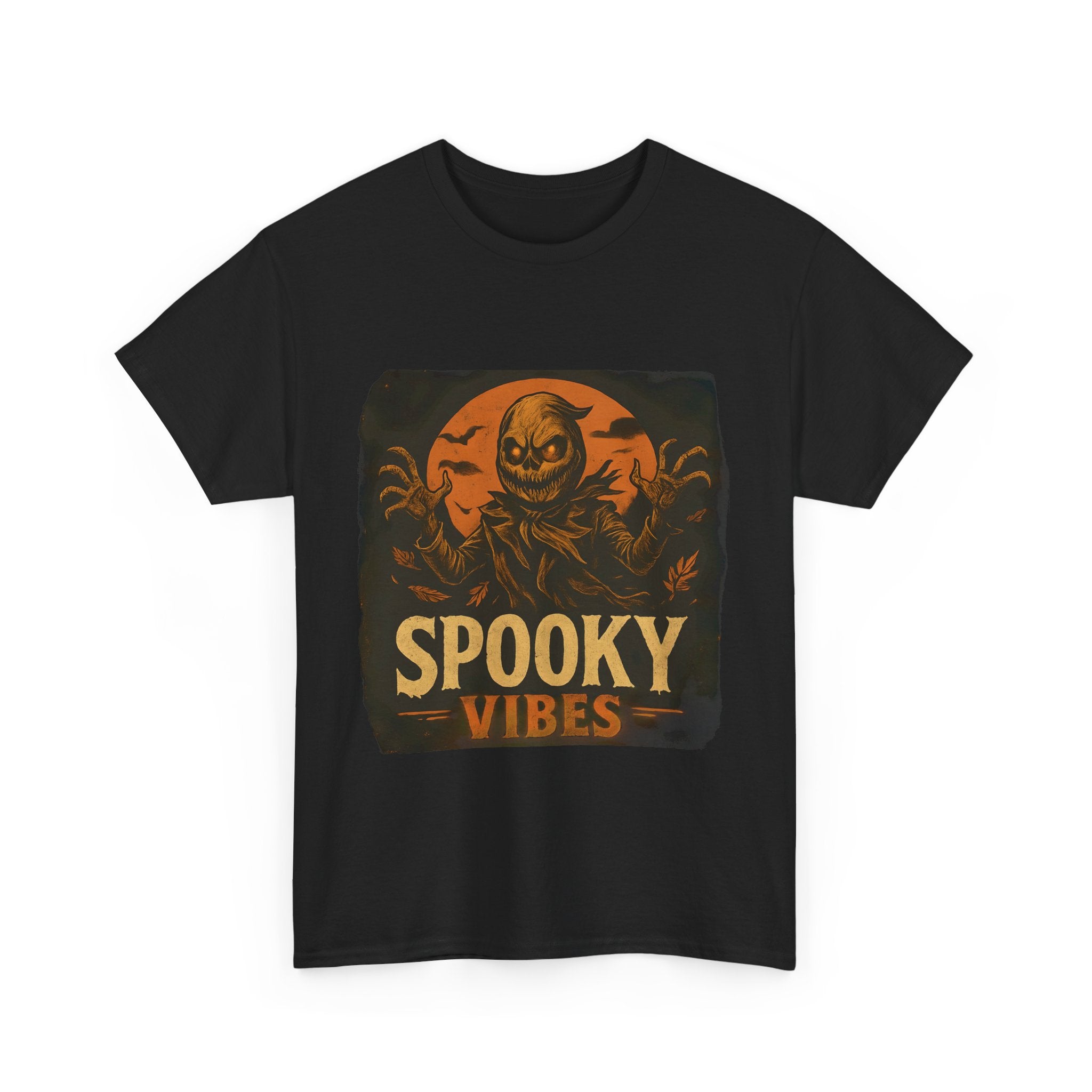 Spooky Vibes Halloween Tee | Unisex Graphic Cotton Shirt