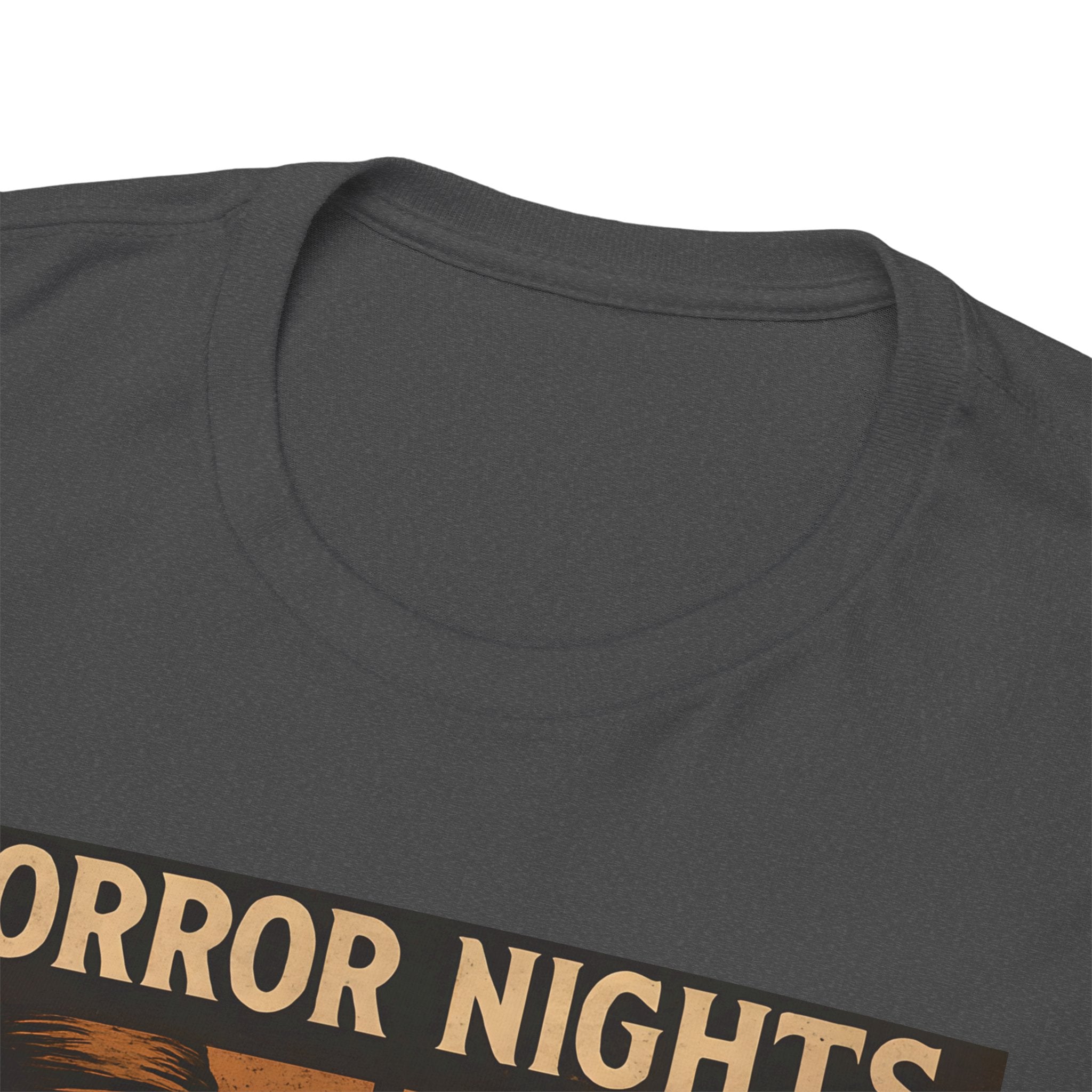 Unisex Halloween Horror Nights Tee – Spooky Graphic Shirt, Horror Movie Fan T-Shirt, October Fest Apparel, Trick or Treat Casual Wear