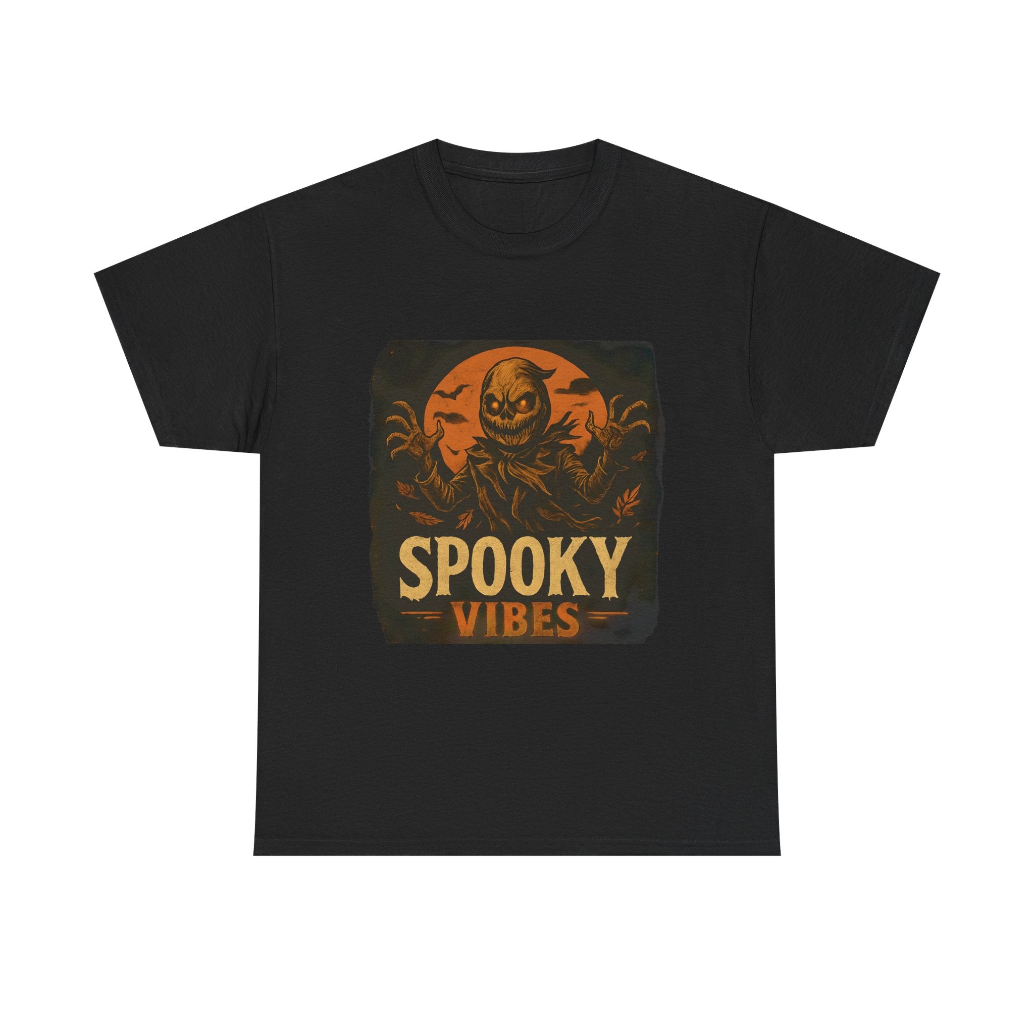 Spooky Vibes Halloween Tee | Unisex Graphic Cotton Shirt